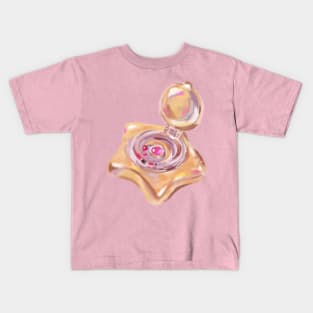 moon music box locket Kids T-Shirt